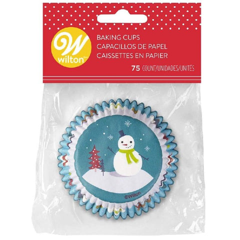 STANDARD BAKING CASE SNOWMAN 415-7662 75PCS (#100419)