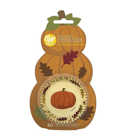 STANDARD BAKING CASE HALLOWEEN PUMPKIN 50PC (#100495)