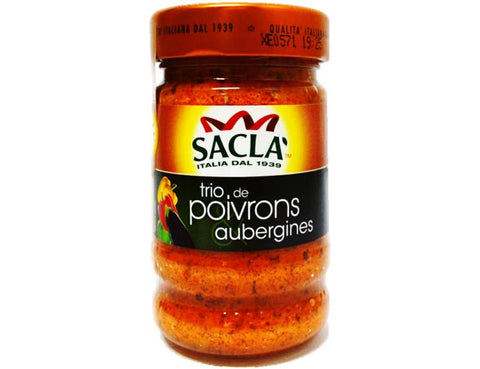 PEPPERED EGGPLANT TOMATO SAUCE 190G (#120391)