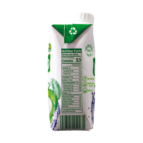 COCONUT WATER UHT NO SUGAR ADDED 330ML (#101775)