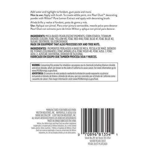 PEARL SILVER COLOR DUST 703-1354 0.05OZ (#101844)
