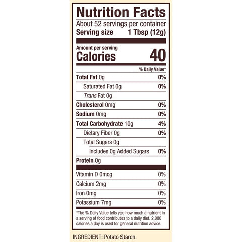 POTATO STARCH 22OZ (#101890)