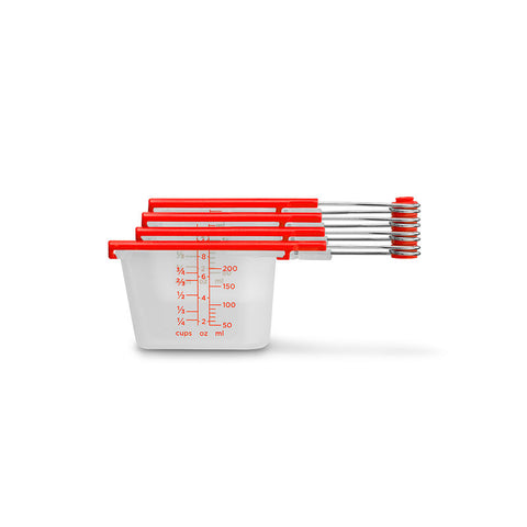 SCRAPE LEVEL MEASURING CUP SET 4PC (#102204)