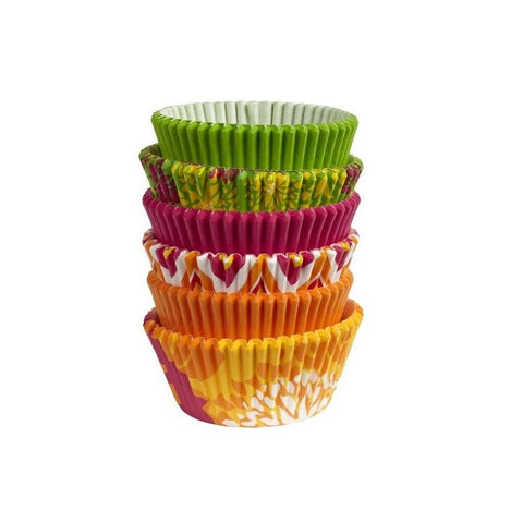 STD BAKING CUPS NEON FLORAL 415-2180 150PC (#102667)