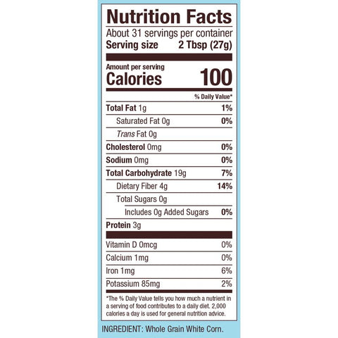 WHITE POPCORN 30OZ (#102710)