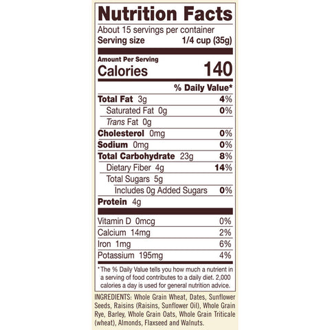 CEREAL MUESLI 18OZ (#102711)