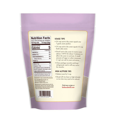 YEAST ACTIVE DRY 8OZ (#102758)