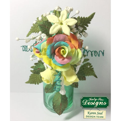 ROSE CONES AND THORNS SILICONE MOULD NLC007 (#102869)