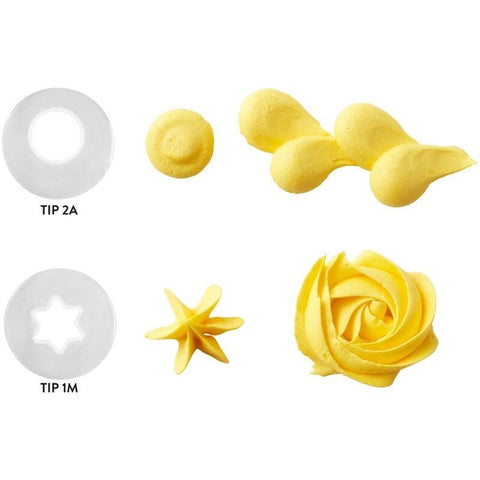 DISPOSABLE PIPING TIP SET 1M & 2A 418-6614 (#103403)