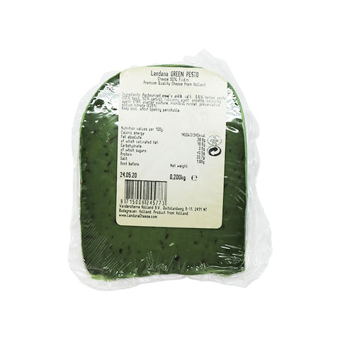 GREEN PESTO GOUDA CHEESE 200G (#103823)