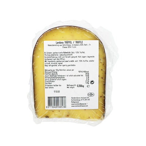 TRUFFLE GOUDA CHEESE 200G (#103825)