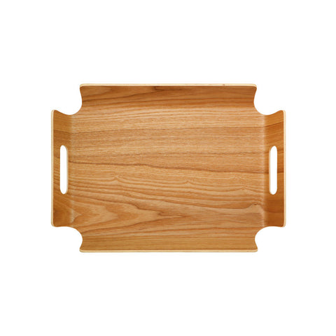 SERVING TRAY PLYWOOD 39X28X4.5CM (#103978)