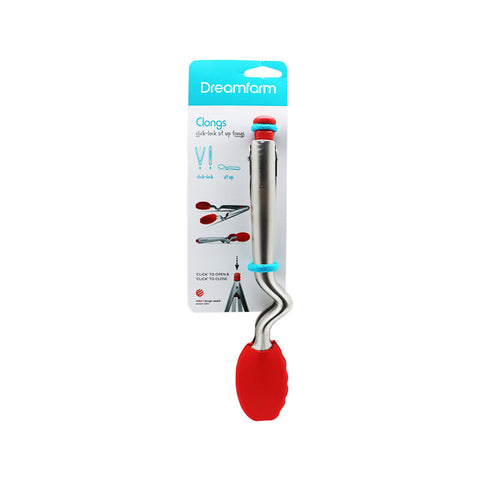 RED TONGS 9 INCH (#104001)