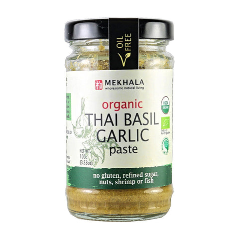 ORGANIC THAI BASIL GARLIC PASTE 100G (#104112)