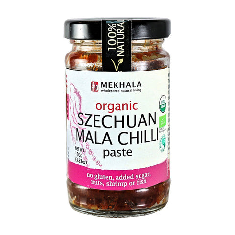 ORGANIC SZECHUAN MALA CHILLI PASTE 100G (#104117)
