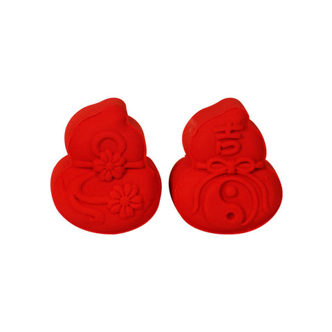 MOONCAKE MOULD PLASTIC GOURD 50G (#104802)