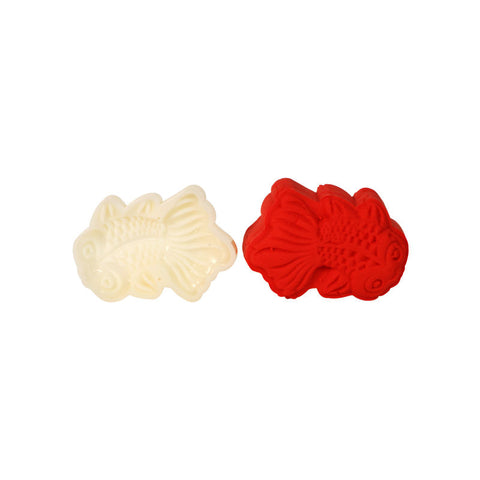 MOONCAKE MOULD PLASTIC GOLDFISH 50G (#104806)