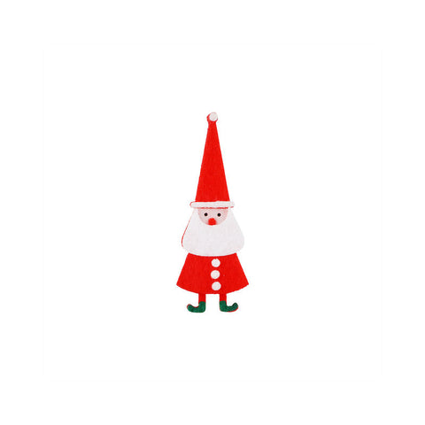 DECOR ON PICK X'MAS SANTA 8X1.9CM 602 (#105236)