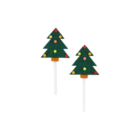 DECOR ON PICK X'MAS TREE 6.5X3CM 504 (#105238)