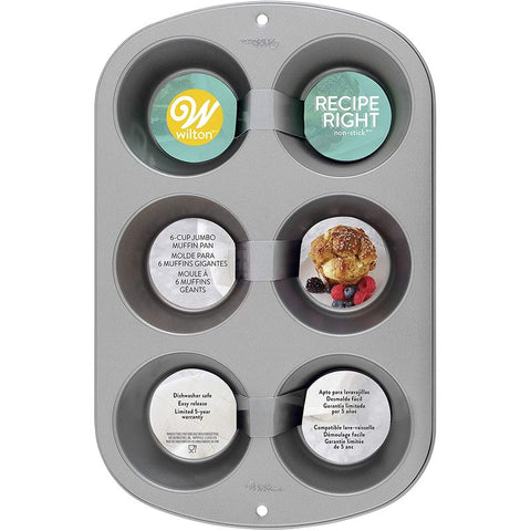N/S JUMBO MUFFIN PAN 6CAV 03-3119 (#105381)
