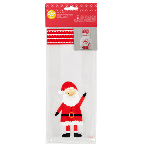 SANTA CLAUS TREAT BAG 1912-0-0079 20PC (#105964)