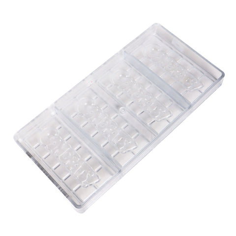 CONGRATS - CHOC TABLET MOULD 4CAV CW12011 (#106096)