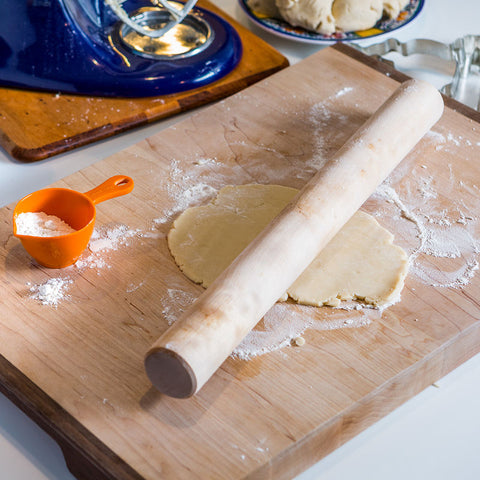 PLAIN DOWEL ROLLING PIN L19XW2 INCH (#106669)