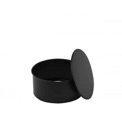 7 INCH NON-STICK BLACK ROUND LOOSE BASE PAN (#106894)