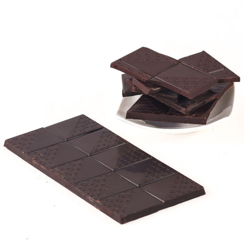 DARK CHOCOLATE BAR NO SUGAR ADDED 80% 80G (#107216)