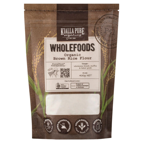 ORGANIC BROWN RICE FLOUR 400G (#109236)