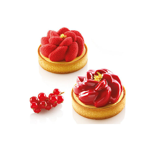 KIT TARTE RING FLEUR 80MM 6PC (#110155) (#110155)