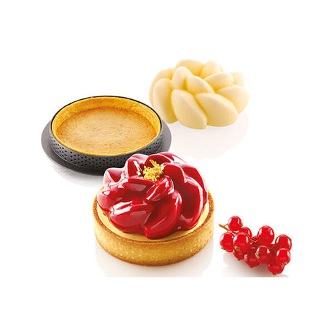 KIT TARTE RING FLEUR 80MM 6PC (#110155) (#110155)