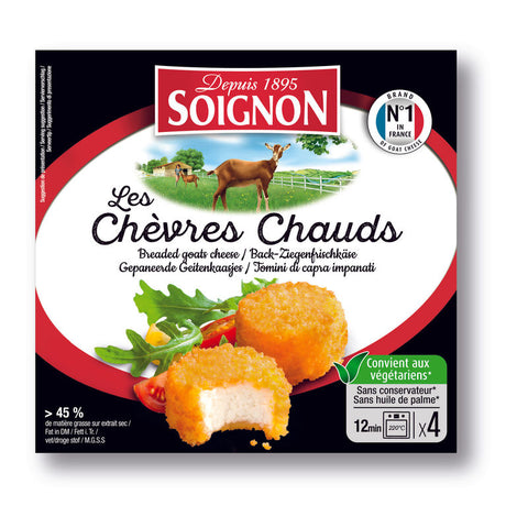 BREADED GOAT CHEESE 4X25G (#110185)
