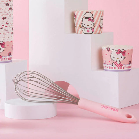 WHISK STAINLESS STEEL 11" HELLO KITTY (#110452)