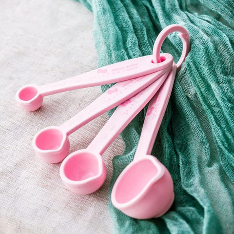 PP MEASURING SPOON 4PC HELLO KITTY (#110453)