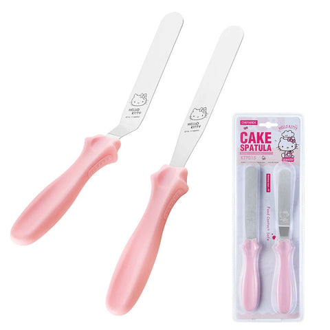 SPATULA STAINLESS STEEL 2PC HELLO KITTY (#110456)