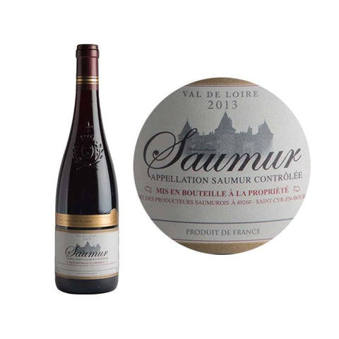 Red Wine-Cabernet Pineau Saumur Red Wine 2021-2022750ML (#112139)