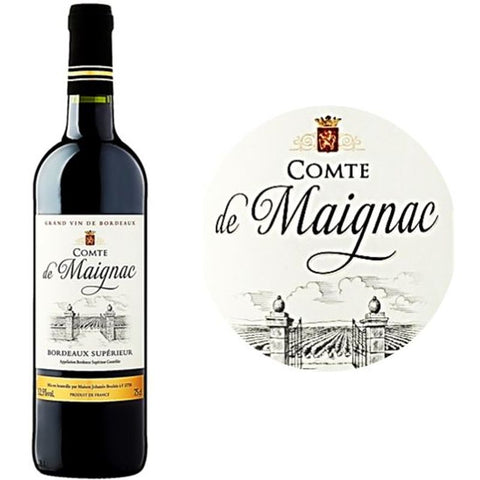 Red Wine-Merlot Bordeaux Superieur Red Wine 2021750ML (#112153)