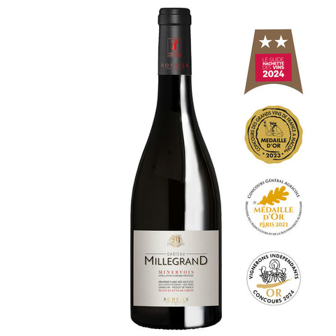 Red Wine-Syrah Minervois Red Wine 2020-2022750ML (#112170)