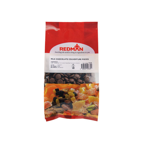 MILK CHOCOLATE COUVERTURE PIECES 250G (#11308)