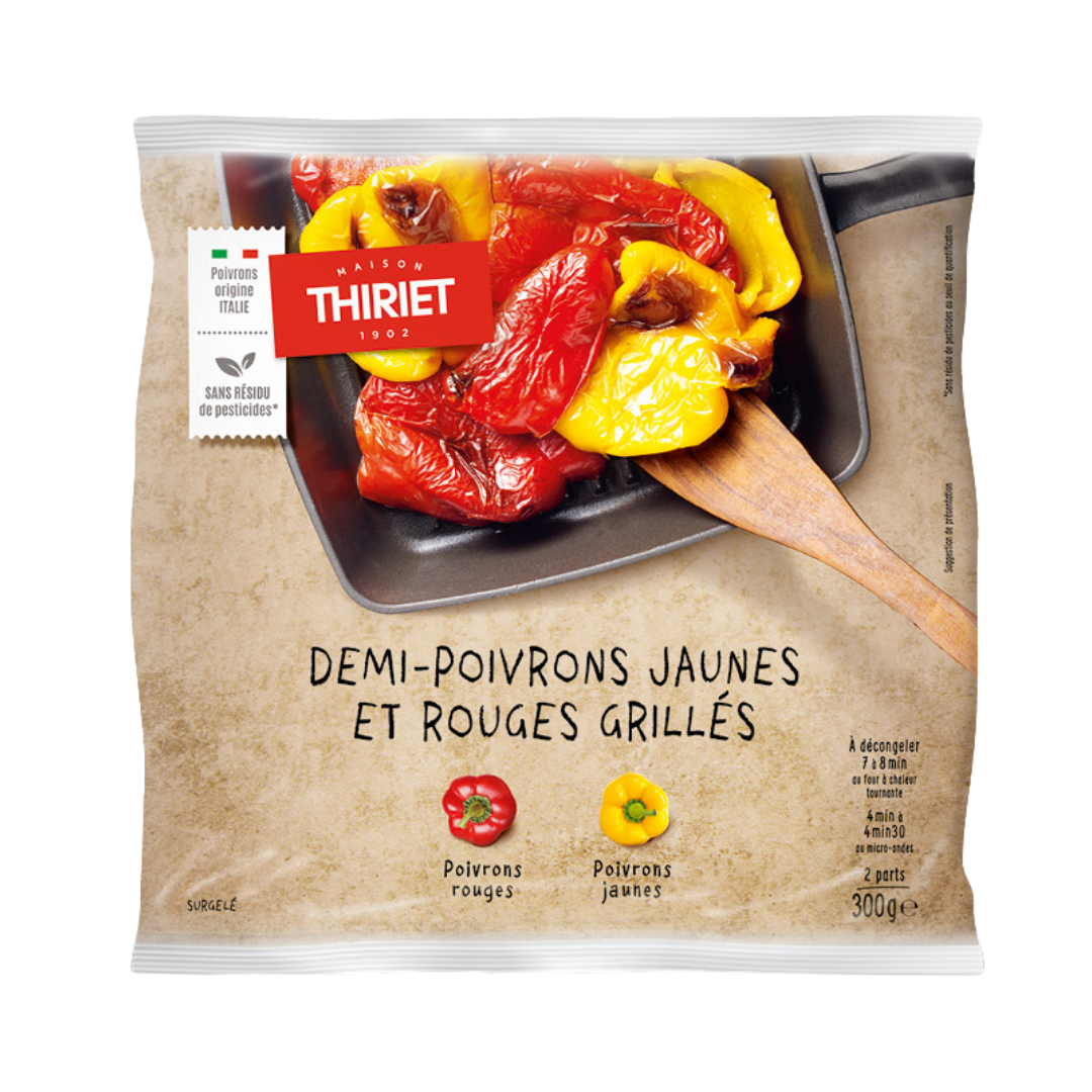 GRILLED YELLOW AND RED BELL PEPPER HALVES 300G (#113117) – RedManShop