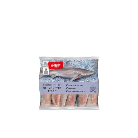 SKINLESS ROCK SALMON PORTIONS ECO FISHING 600G 5-7 PIECES (#113188)