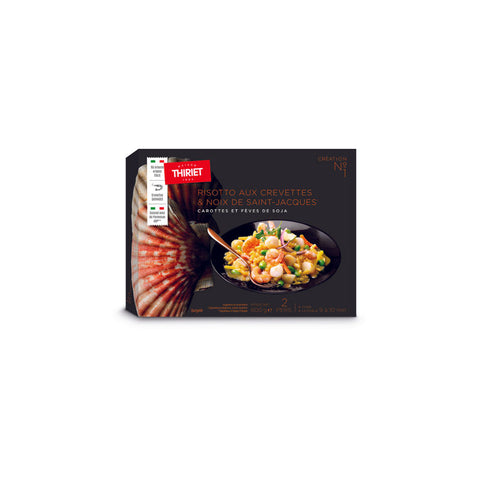 RISOTTO WITH SHRIMPS AND SCALLOPS 600G 2 PORTIONS (#113314)