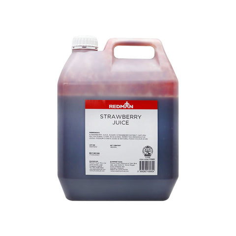 STRAWBERRY JUICE 5KG (#11585)