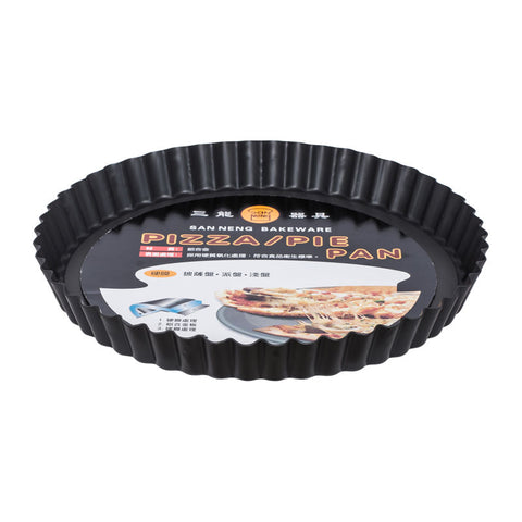 ROUND FLUTED TART BAKING PAN 240X221X26MM (#11822)