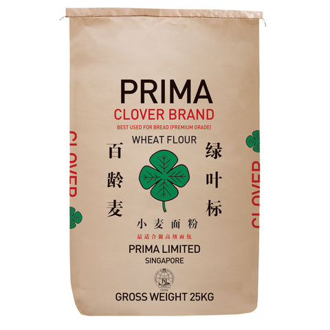 CLOVER WHEAT FLOUR FOR BREAD 25KG (#1204)