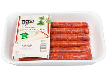 PORK MERGUEZ SAUSAGES 300G (#121933)