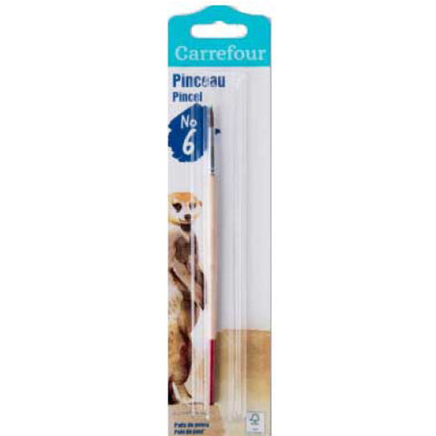 PONY HAIR PAINTING BRUSH N6 (#119877)