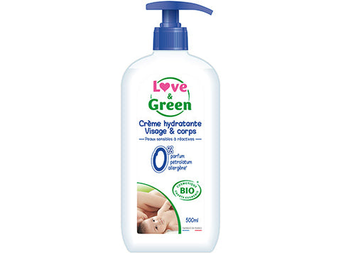 ORGANIC BABY MOISTURIZING CREAM 500ML (#124779)