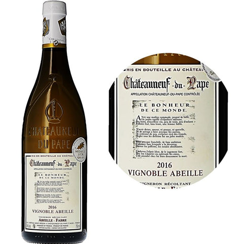 GRENACHE BLANC CLAIRETTE WH W. CHÃTEAUNEUF-DU-PAPE 2018 75CL (#127841)